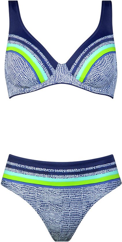 Charmline Nautic Concert Bikini Blauw 40 D