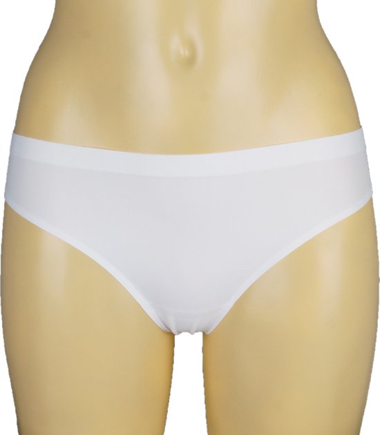 Lot de 6 strings pour femme J&C Seamless 1701 Wit - taille S (taille petit)