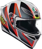 Agv K1 S E2206 Blipper Grey Red 030 S - Maat S - Helm