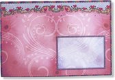 Cards & Crafts Luxe Gekleurde Enveloppen - 100 stuks - Roze / hart - B6 175X120 mm - 120grms