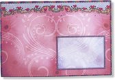 Cards & Crafts Luxe Gekleurde Enveloppen - 50 stuks - Roze / hart - B6 175X120 mm - 120grms