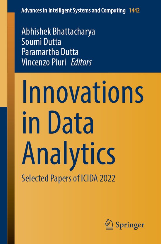 Advances in Intelligent Systems and Computing- Innovations in Data ...