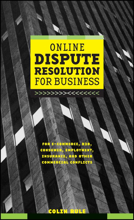Online Dispute Resolution For Business - cover