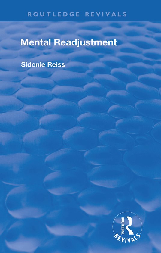 Routledge Revivals- Mental Readjustment (1949) - cover