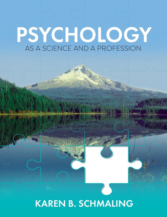 Psychology As a Science and a Profession - cover