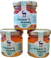 Melissokomiki Dodecanesse small lux jar Natural Greek flower Honey 40gr | Bloemen Honing