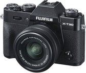 Fujifilm Systeemcamera X-T30 II Zwart + Fujinon XCstandaard zoom lens 15-45 mm F3.5-5.6 OIS PZ