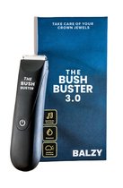 BALZY BushBuster 3.0 - Trimmer - Scheerapparaat - Haartrimmer - Bodygroomer - SafeShave technologie - Waterdicht - Veilig scheren - Oplaadbaar