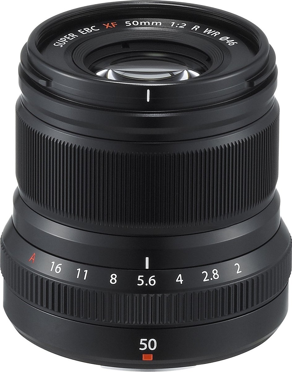 Fujifilm XF 50mm F2.0 R WR MILC/SLR Telelens Zwart