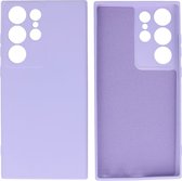 Coque de téléphone Fashion Backcover - Coque de couleur - Convient pour le Samsung Galaxy S23 ULtra - Violet