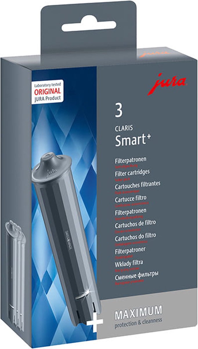 Jura Claris Smart + Waterfilter - 3 stuks - Vernieuwde versie - JURA