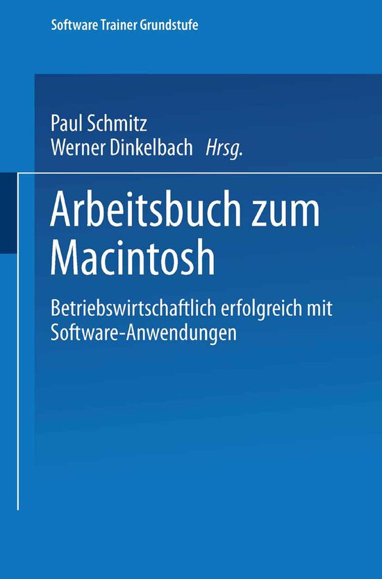 Arbeitsbuch Zum Macintosh - cover