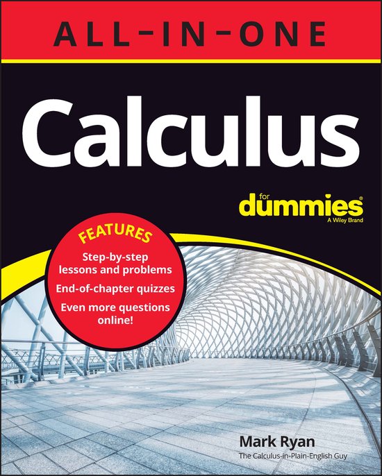 Calculus All-in-One For Dummies (+ Chapter Quizzes Online) - cover