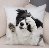 Dieren kussenhoes Hond - Fotoprint - Sierkussen - 45x45 cm