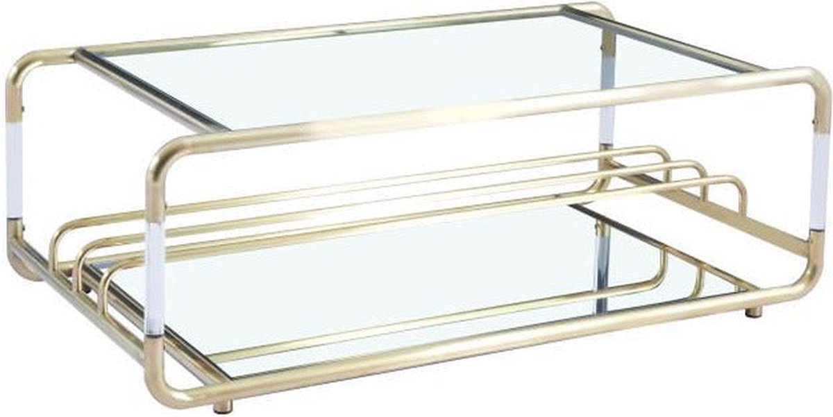Reyna Salontafel Brush Gold 130CM