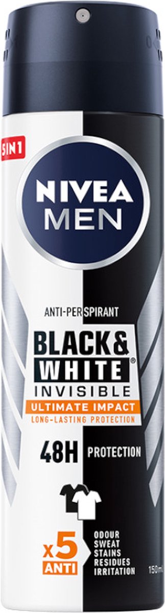Goedkoopste Nivea - Men Black & White Invisible Ultimate Impact