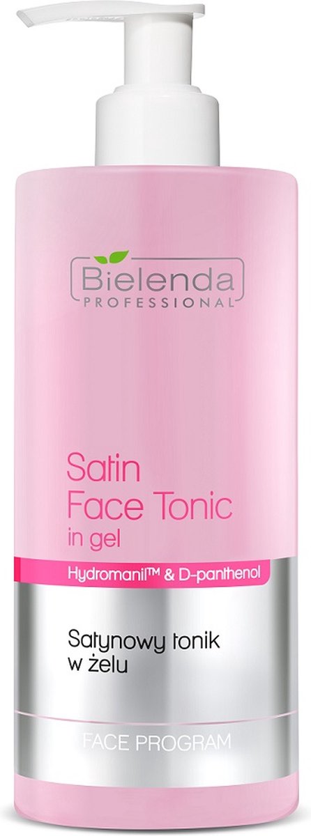 Bielenda Professional - Satin Face Tonic In Gel satynowy tonik do twarzy w żelu 500ml