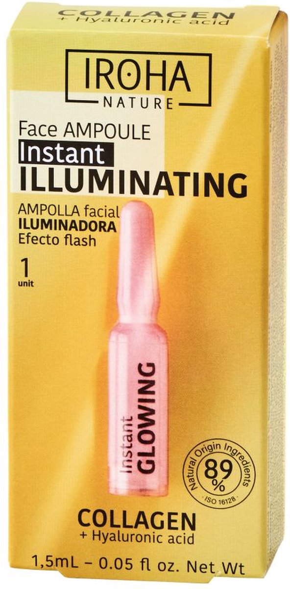 Instant Flash Illuminating Face Ampoule met collageen en hyaluronzuur 1.5ml