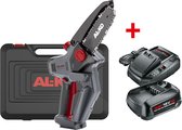 Bol.com AL-KO CSM 1812 kit (set met batterij en lader) - 18V Accu mini kettingzaag - Compatibel met Bosch 18V aanbieding