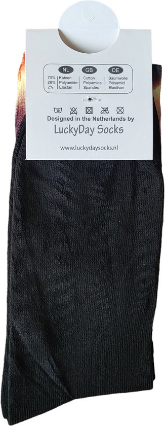 Grappige sokken - Olifant sokken - Print sokken - vrolijke sokken -  valentijn cadeau -... | bol.com