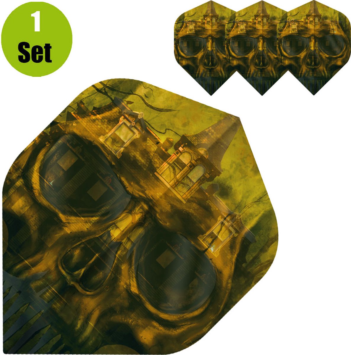 Horror Show Dartflights - Haunted House