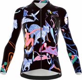 Maillot cycliste 'Femmes Unlimited' manches longues femme taille L
