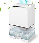 Bol.com Huis Ontvochtiger - Ontvochtiger - 1000ML - Elektrische LED - Vochtabsorberend - Draagbaar en Stil voor Slaapkamer - Bad... aanbieding