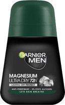 Garnier Men Magnesium Ultra Dry 72hDeodorant Man - Deo Roller Heren - Anti Transpirant - 50ml
