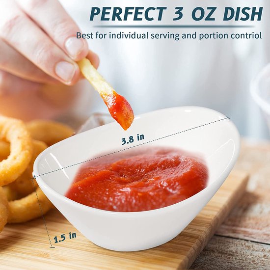 TREND FOR HOME Glazen dessertkommen gekleurde ijskommen, 475 ml, Set van 6, Dessertglazen glazen glazen schaal set korte steel ijscoupe glas, Collectie Selina Rainbow