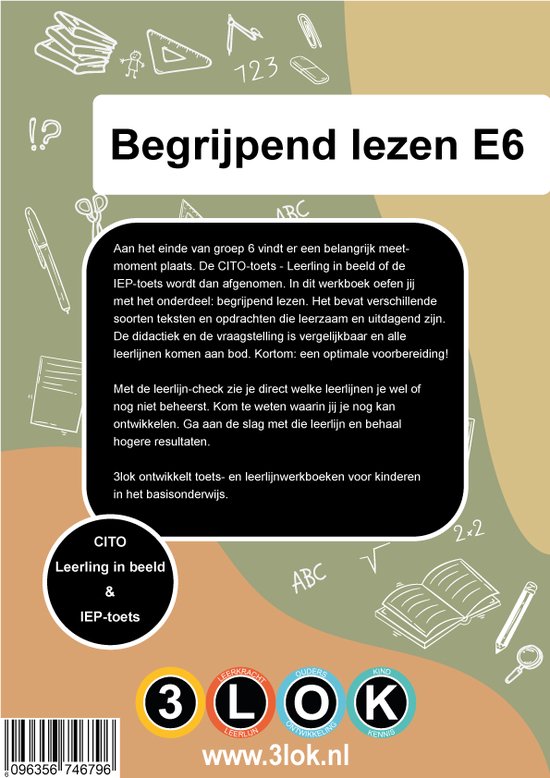 Begrijpend Lezen Groep Cito Leerling In Beeld Iep Toets Oefenen Bol