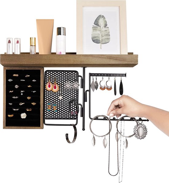 Sieraden rekje voor aan de muur-AliExpress