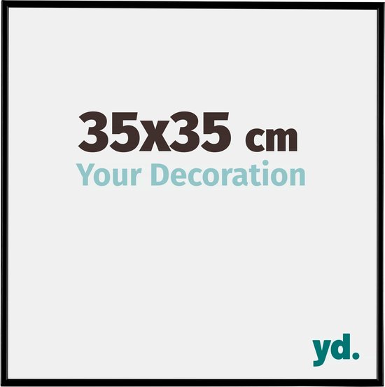 Cadre Photo Your Decoration Evry - 35x35cm - Zwart Mat