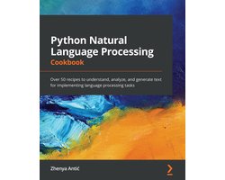 Omslag van Python Natural Language Processing Cookbook