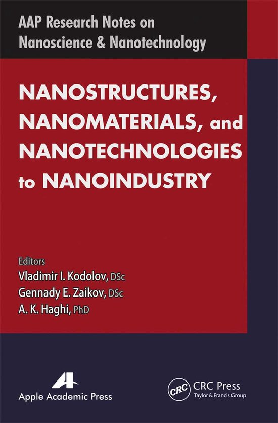 AAP Research Notes on Nanoscience and Nanotechnology- Nanost ... - cover