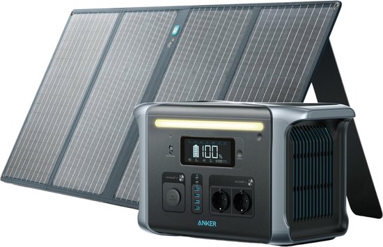 Anker 757 Powerhouse met 100W zonnepaneel