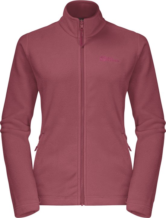 Foto: Jack wolfskin kiruna jacket women outdoorvest dames sangria red maat s