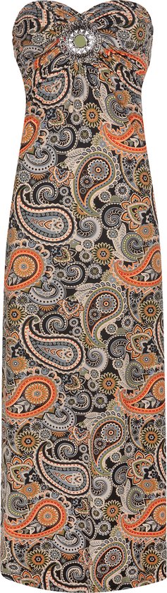 Chic by Lirette - Strapless jurk Cappadocia - XL - Olijf Taupe