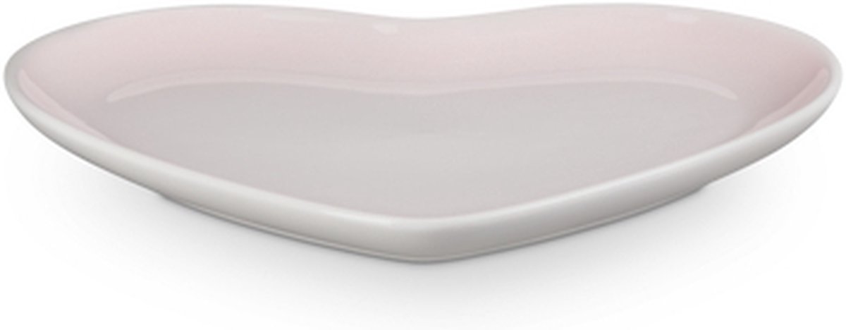 Le Creuset - Bord - Hart - Shell Pink - 23cm