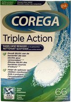 Corega Tabletten - Triple Action - 66 Tabletten