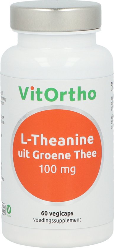 Vitortho L-Theanine 100 mg 60 vegacapsules