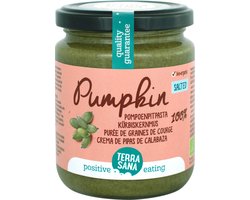 TerraSana Pompoenpitpasta met himalayazout bio 250 Gram
