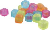 Glaçons réutilisables - Durable - Respectueux de l'environnement - Plastique solide - Coloré - 20 pièces