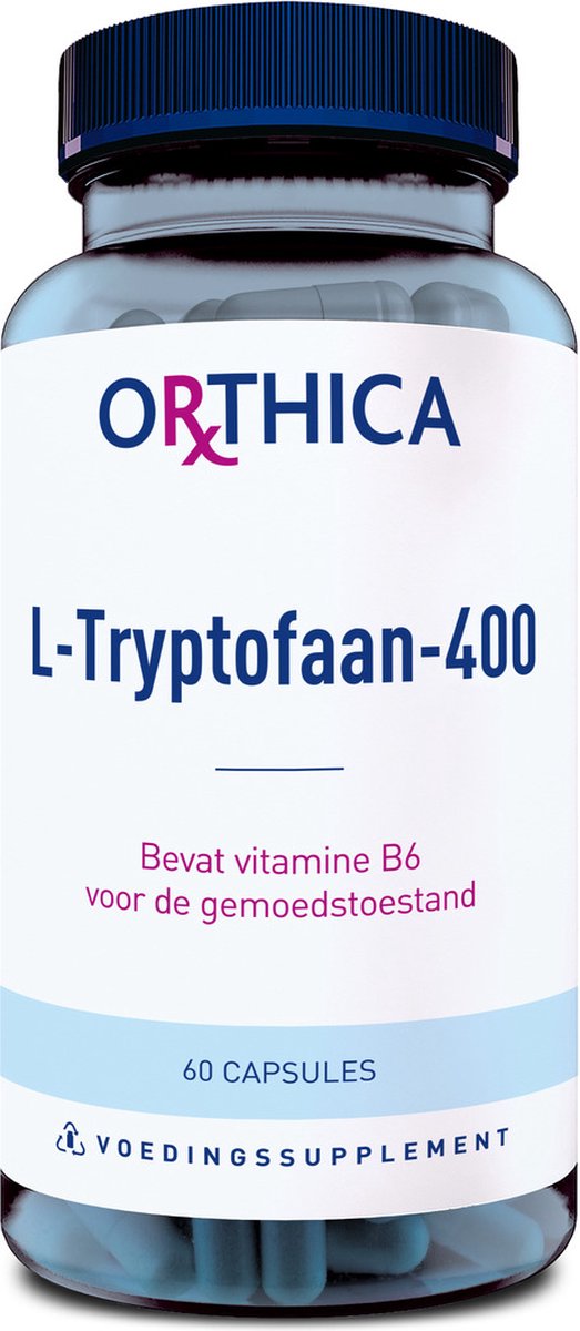 Goedkoopste Orthica L-Tryptofaan-400 (Voedingssuplement) - 60 Capsules