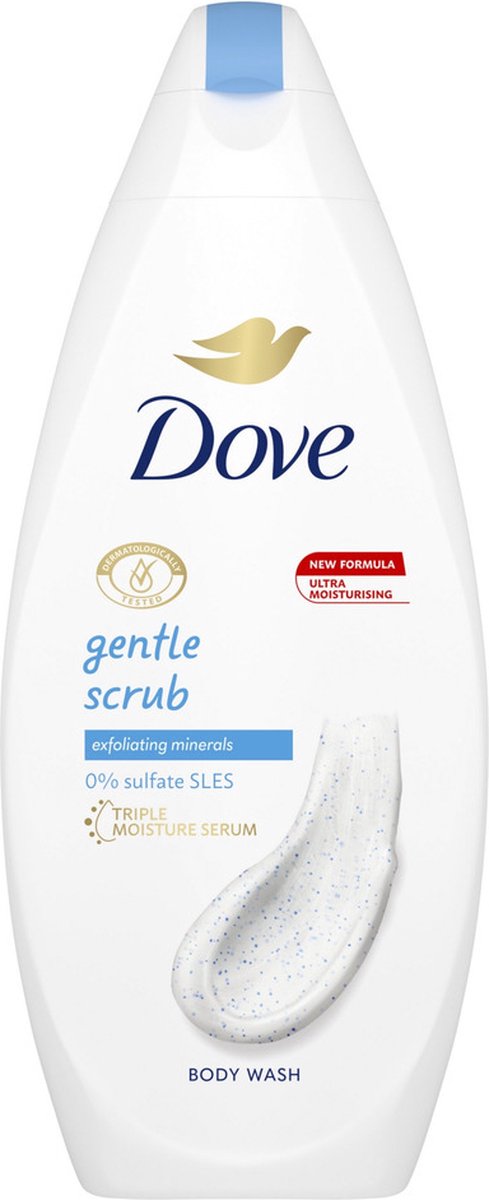 Bol.com Dove Douchegel - Neutral Gentle Scrub 225 ml aanbieding