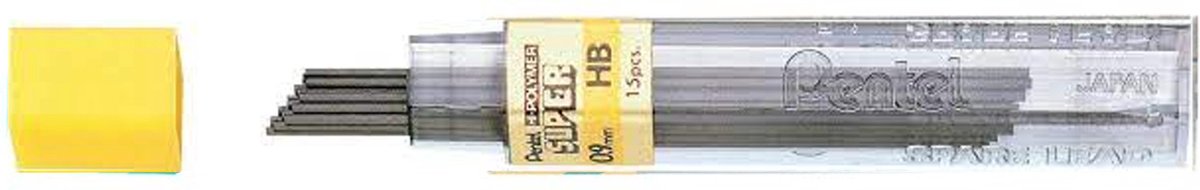 Pentel - Vulpotlood vulling - 0,9 mm - HB - 12 stuks
