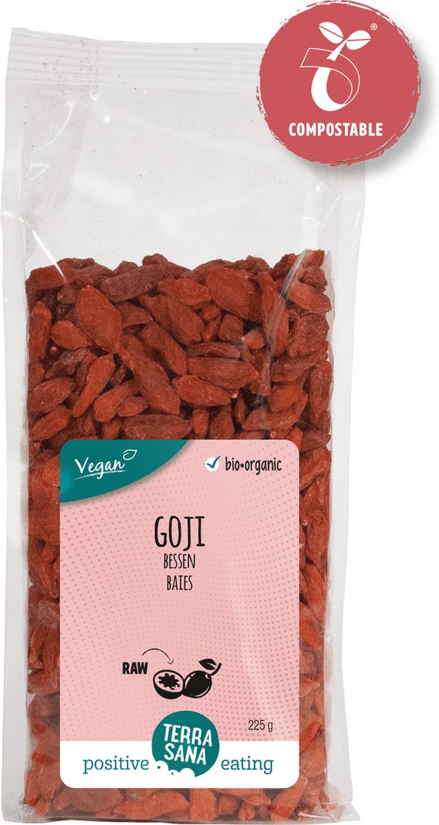 Goedkoopste Terrasana Raw gojibessen biologisch-225