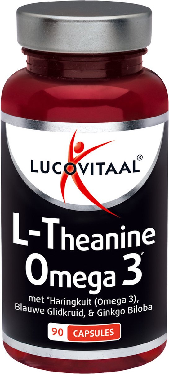Goedkoopste Lucovitaal L-Theanine Haringkuit Voedingssupplement - 90 Capsules