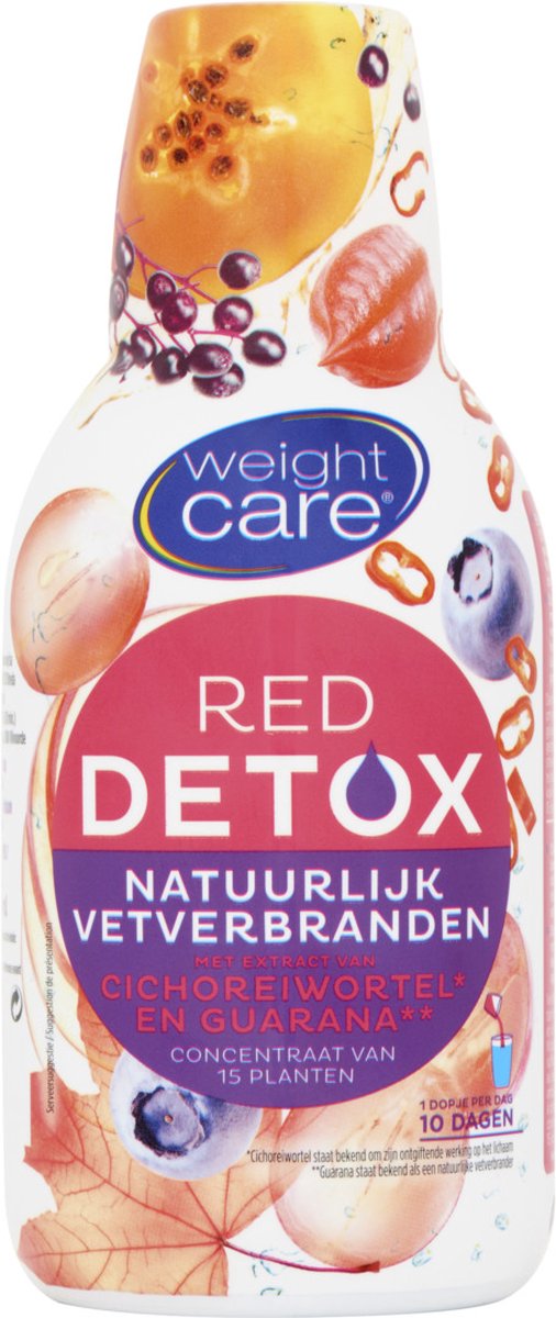 Goedkoopste Weight Care Detox Red vetverbranden- 500 ml