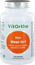 VitOrtho Meer-in-1 Man - 120 tabletten