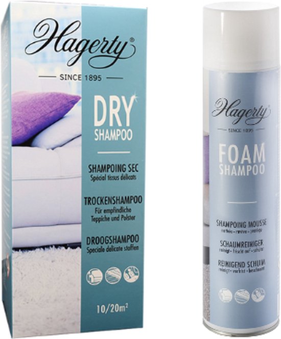 Hagerty Dry Shampoo en Foam Shampoo (Combi Pack)